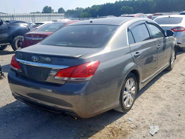 4T1BK3DB9CU461514 - 2012 TOYOTA AVALON BAS GREEN photo 4