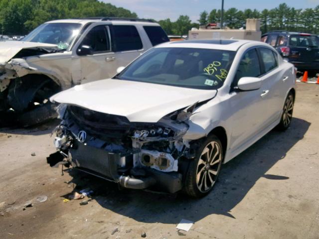 19UDE2F88HA013923 - 2017 ACURA ILX PREMIU WHITE photo 2