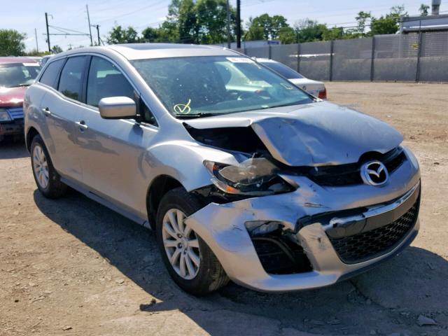 JM3ER2BM4B0360261 - 2011 MAZDA CX-7 SILVER photo 1