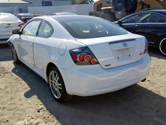 JTKDE167680223578 - 2008 TOYOTA SCION TC თეთრი ფოტო 3