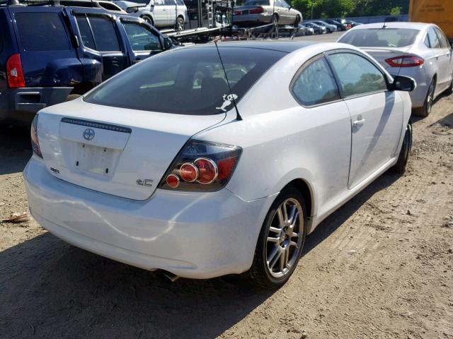 JTKDE167680223578 - 2008 TOYOTA SCION TC თეთრი ფოტო 4