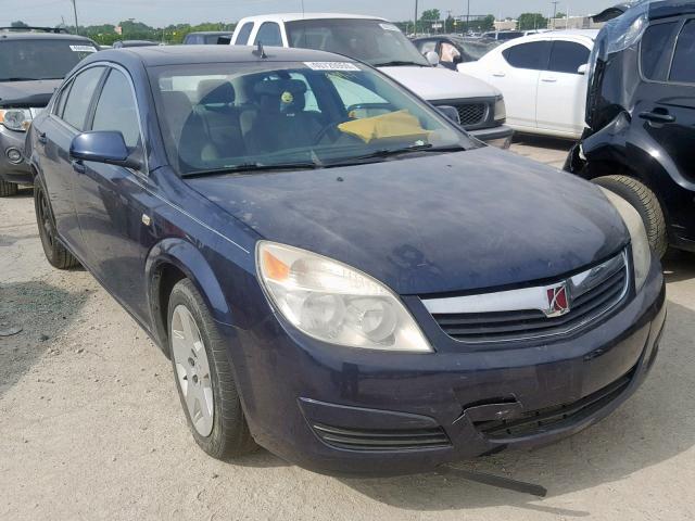 1G8ZS57B49F122063 - 2009 SATURN AURA XE BLUE photo 1