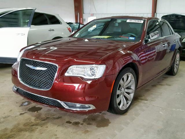 2C3CCAEG3JH130047 - 2018 CHRYSLER 300 LIMITE RED photo 2