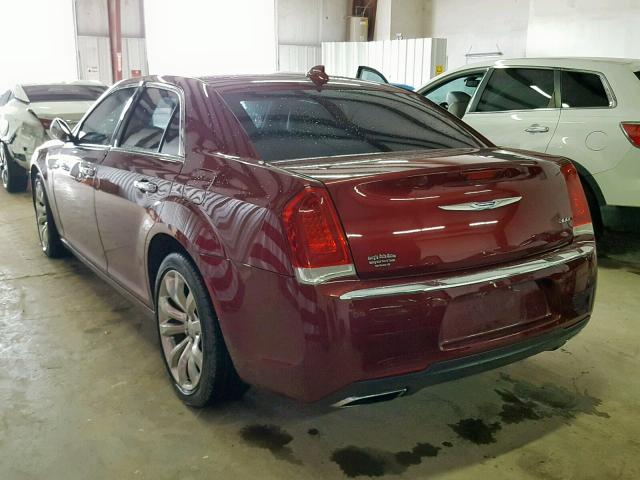 2C3CCAEG3JH130047 - 2018 CHRYSLER 300 LIMITE RED photo 3