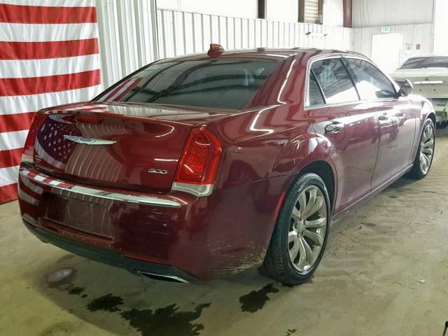 2C3CCAEG3JH130047 - 2018 CHRYSLER 300 LIMITE RED photo 4