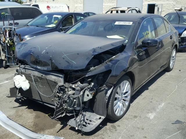 JH4KC1F94FC000987 - 2015 ACURA RLX ADVANC BLACK photo 2