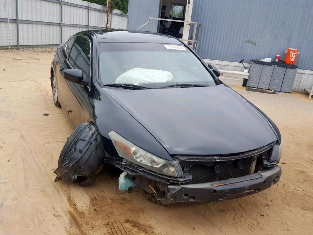 1HGCS12848A025586 - 2008 HONDA ACCORD EXL BLACK photo 1