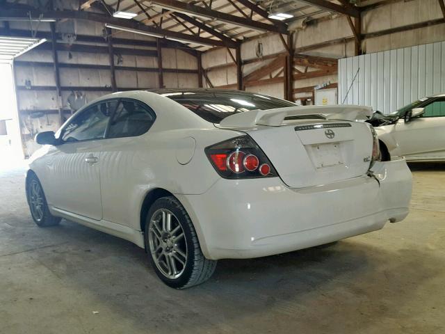 JTKDE167880241807 - 2008 TOYOTA SCION TC WHITE photo 3