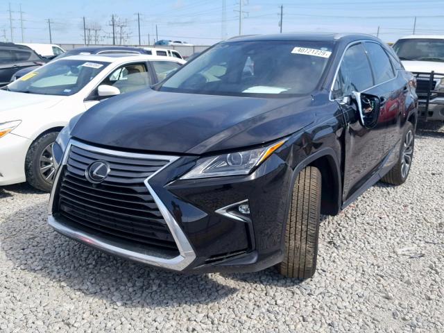 2T2ZZMCA7KC141466 - 2019 LEXUS RX 350 BAS BLACK photo 2