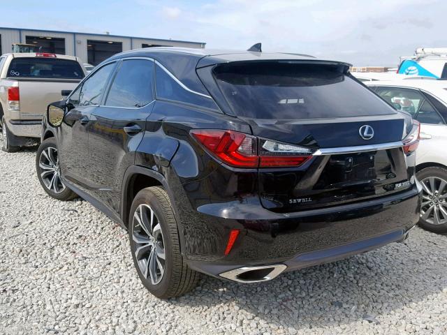 2T2ZZMCA7KC141466 - 2019 LEXUS RX 350 BAS BLACK photo 3