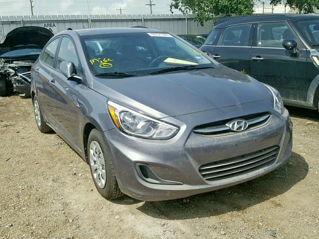 KMHCT4AE5GU016571 - 2016 HYUNDAI ACCENT SE CHARCOAL photo 1