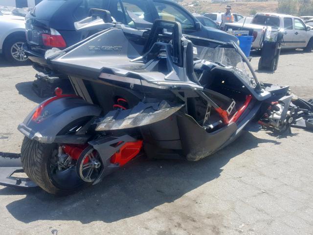 57XAAPFA7J8127672 - 2018 POLARIS SLINGSHOT BLACK photo 4