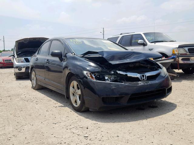 19XFA1F60AE078148 - 2010 HONDA CIVIC LX-S Սև լուսանկար 1