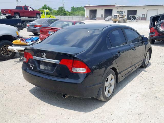 19XFA1F60AE078148 - 2010 HONDA CIVIC LX-S Սև լուսանկար 4