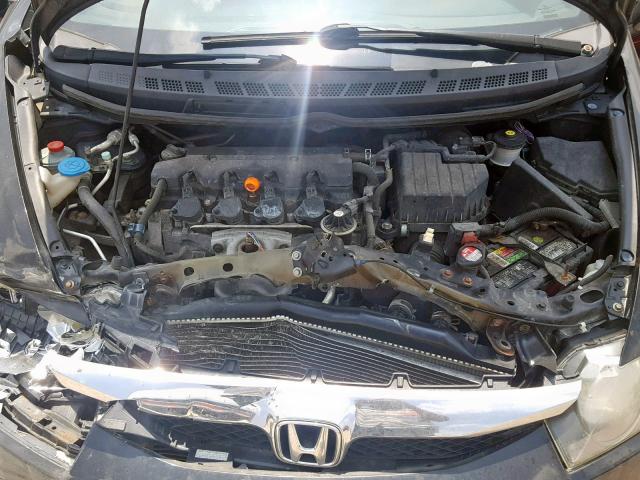 19XFA1F60AE078148 - 2010 HONDA CIVIC LX-S Սև լուսանկար 7