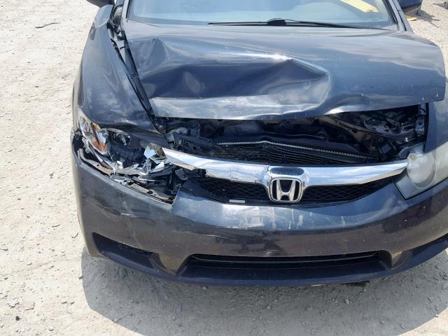 19XFA1F60AE078148 - 2010 HONDA CIVIC LX-S Սև լուսանկար 9