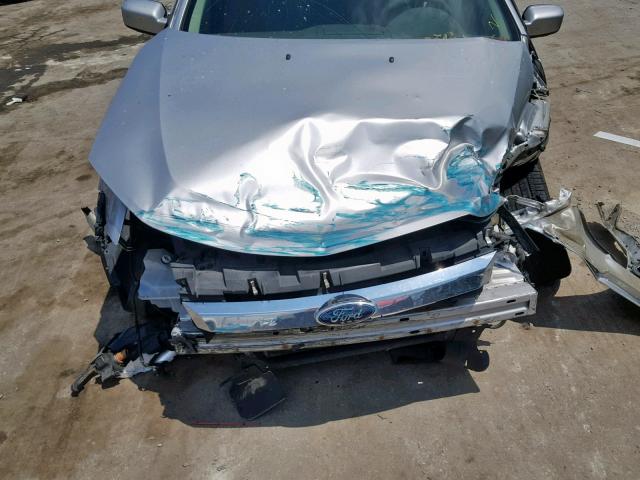 3FAHP0JA2CR296493 - 2012 FORD FUSION SEL SILVER photo 7