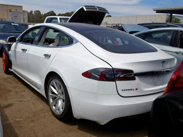 5YJSA1E23JF267450 - 2018 TESLA MODEL S WHITE photo 3