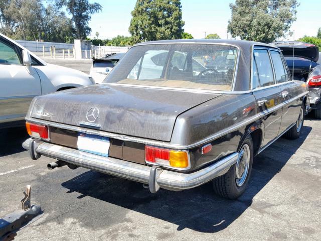 00011406012014215 - 1973 MERCEDES-BENZ 280 BROWN photo 4