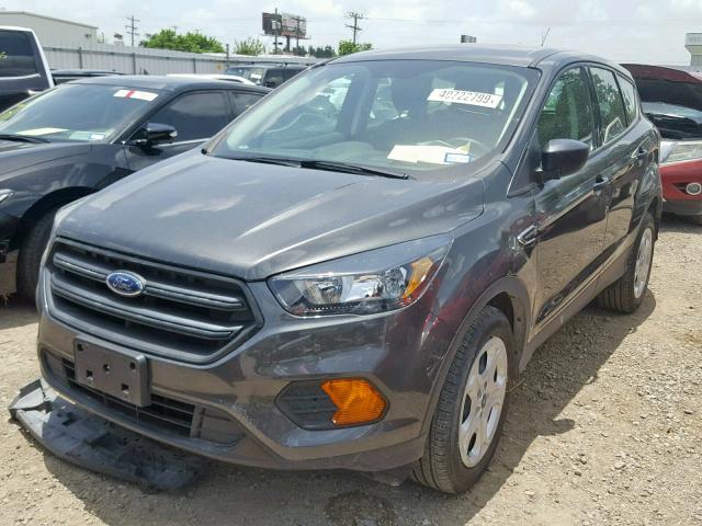 1FMCU0F76KUA41309 - 2019 FORD ESCAPE S CHARCOAL photo 2