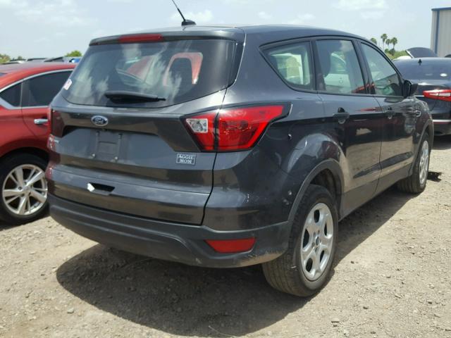 1FMCU0F76KUA41309 - 2019 FORD ESCAPE S CHARCOAL photo 4