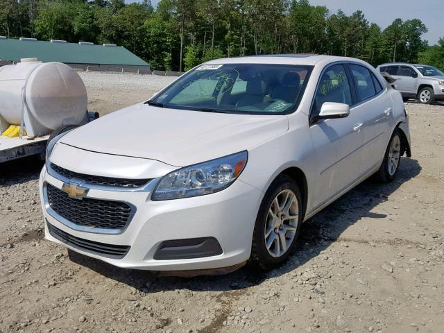 1G11C5SA4GF127896 - 2016 CHEVROLET MALIBU LIM WHITE photo 2