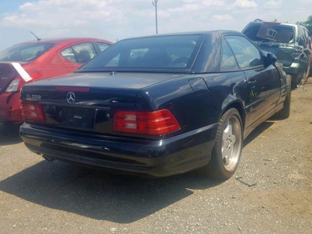 WDBFA68F61F198633 - 2001 MERCEDES-BENZ SL 500 BLACK photo 4