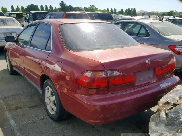 JHMCG6691YC024771 - 2000 HONDA ACCORD SE RED photo 3