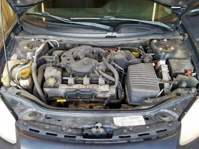 1B3EL46R62N286079 - 2002 DODGE STRATUS SE BLUE photo 7