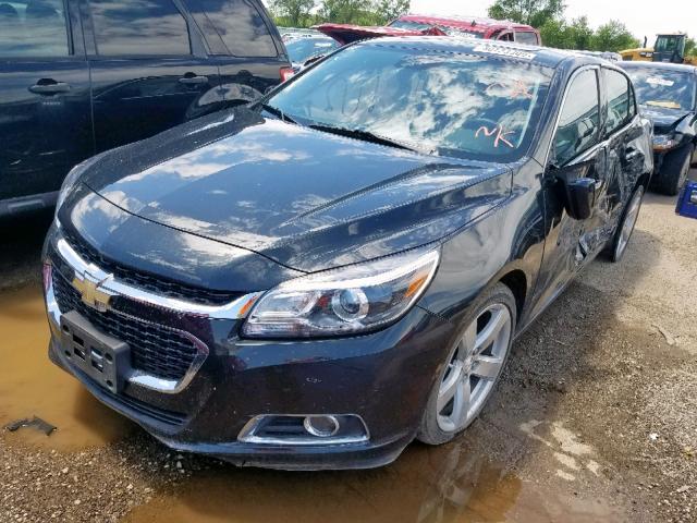 1G11G5SX8FF300598 - 2015 CHEVROLET MALIBU LTZ შავი ფოტო 2