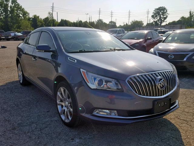 1G4GD5G32EF127929 - 2014 BUICK LACROSSE P BLUE photo 1