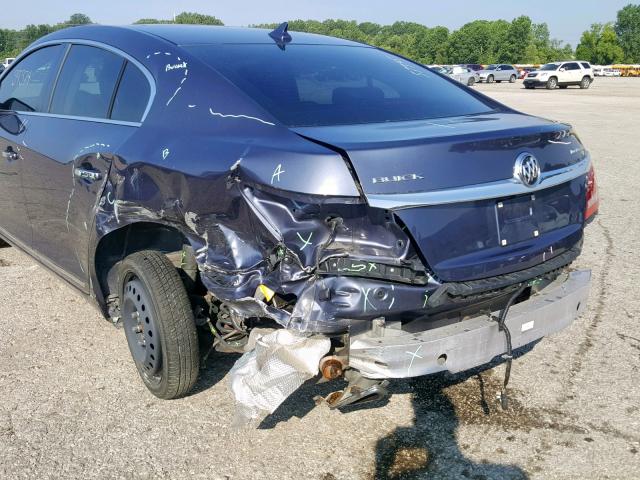 1G4GD5G32EF127929 - 2014 BUICK LACROSSE P BLUE photo 9