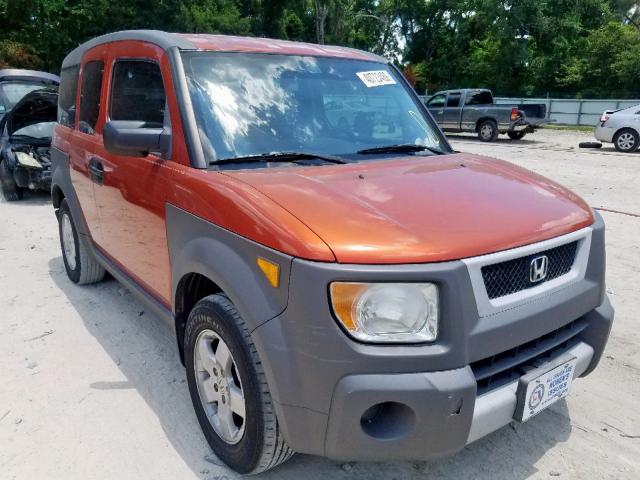 5J6YH18514L007782 - 2004 HONDA ELEMENT EX ORANGE photo 1