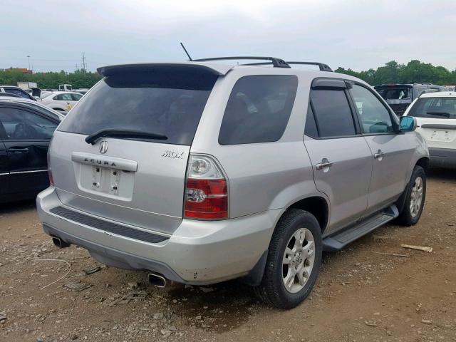 2HNYD18934H545122 - 2004 ACURA MDX TOURIN SILVER photo 4