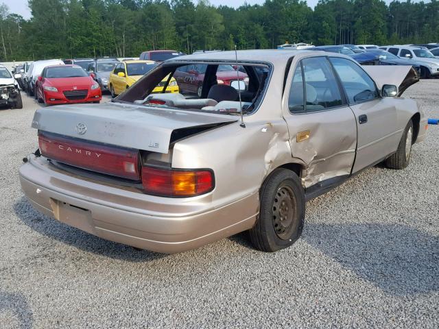 4T1SK12EXNU122510 - 1992 TOYOTA CAMRY LE GOLD photo 4