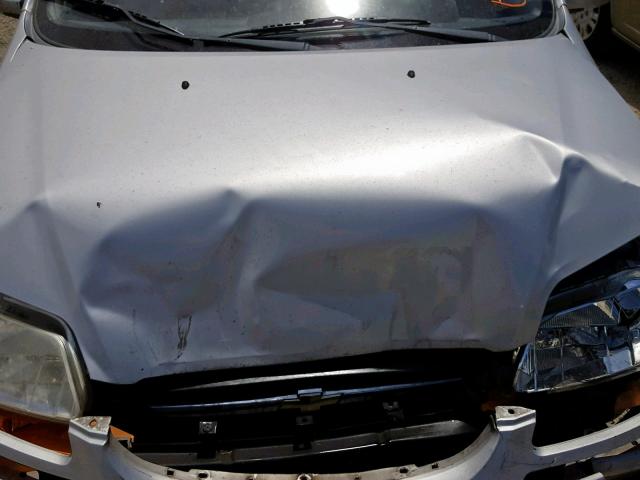 KL1TD66638B036837 - 2008 CHEVROLET AVEO BASE Gümüş foto 7