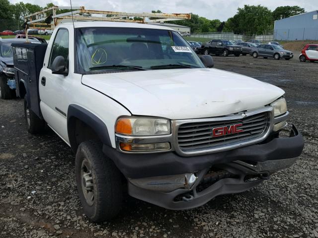 1GDHC24U31Z335054 - 2001 GMC SIERRA C25 WHITE photo 1