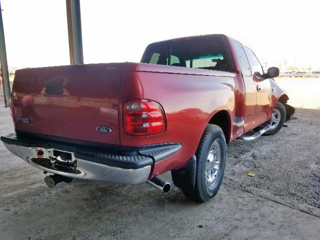 1FTRX07L3YKB28994 - 2000 FORD F150 RED photo 4