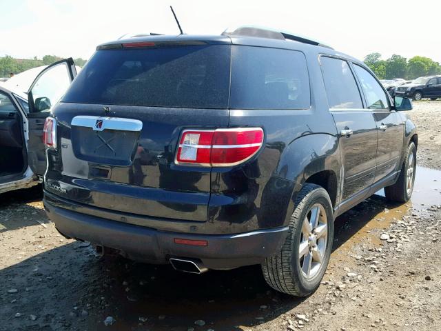 5GZER33728J129562 - 2008 SATURN OUTLOOK XR შავი ფოტო 4