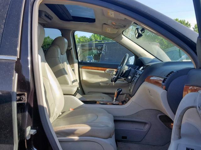 5GZER33728J129562 - 2008 SATURN OUTLOOK XR შავი ფოტო 5