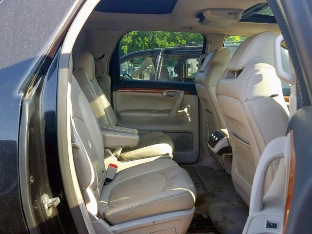 5GZER33728J129562 - 2008 SATURN OUTLOOK XR შავი ფოტო 6