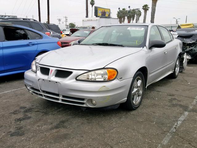 1G2NF52E74M512514 - 2004 PONTIAC GRAND AM S SILVER photo 2