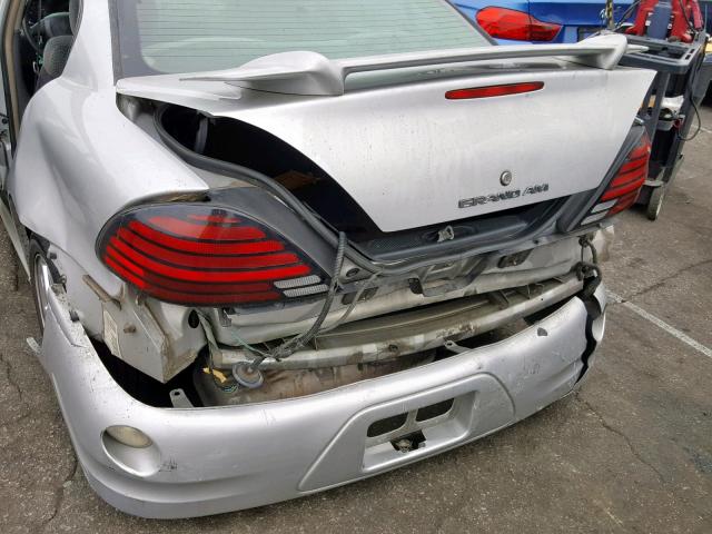 1G2NF52E74M512514 - 2004 PONTIAC GRAND AM S SILVER photo 9