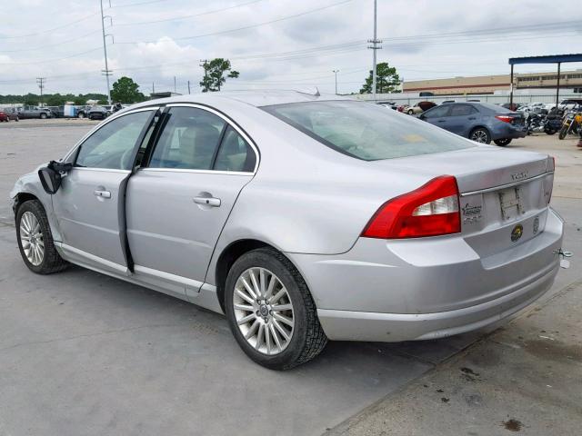 YV1AS982381057575 - 2008 VOLVO S80 3.2 SILVER photo 3