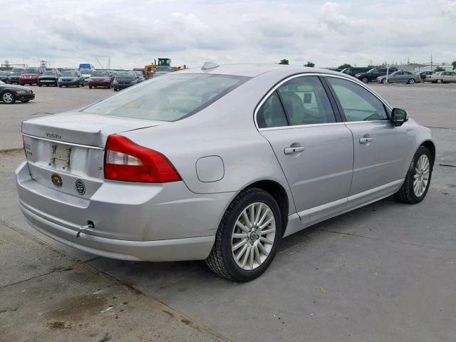 YV1AS982381057575 - 2008 VOLVO S80 3.2 SILVER photo 4