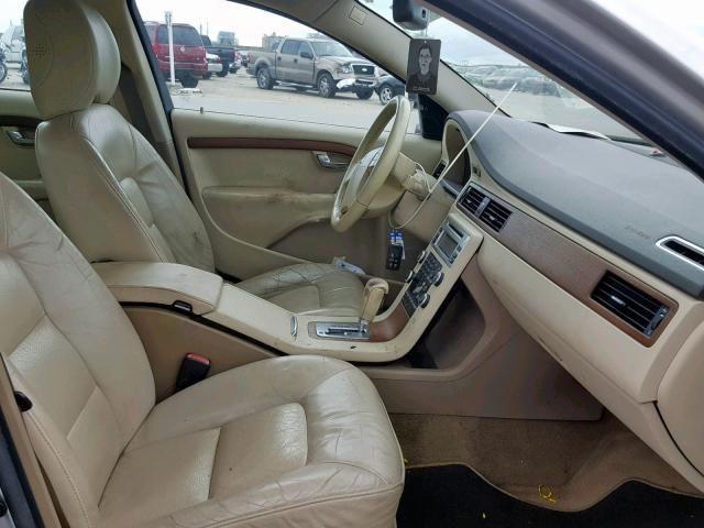 YV1AS982381057575 - 2008 VOLVO S80 3.2 SILVER photo 5