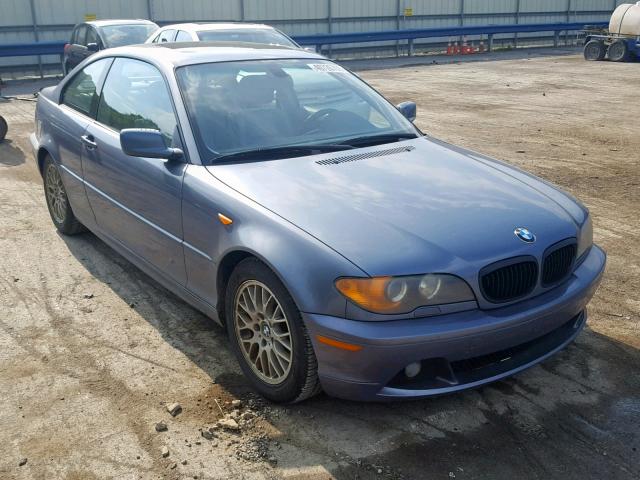WBABD33464PL02805 - 2004 BMW 325 CI BLUE photo 1