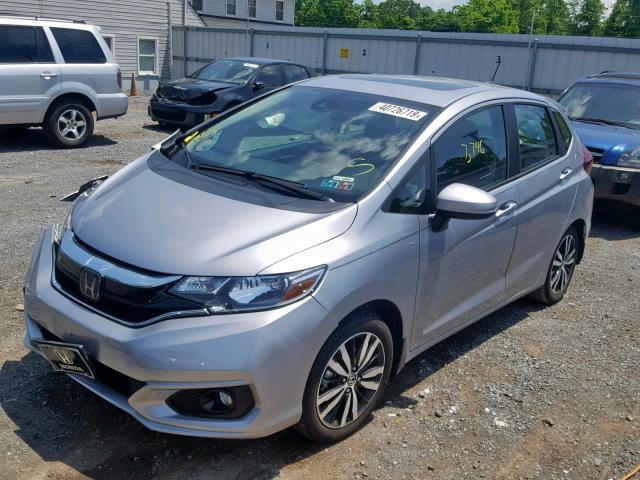 3HGGK5H86JM718538 - 2018 HONDA FIT EX SILVER photo 2