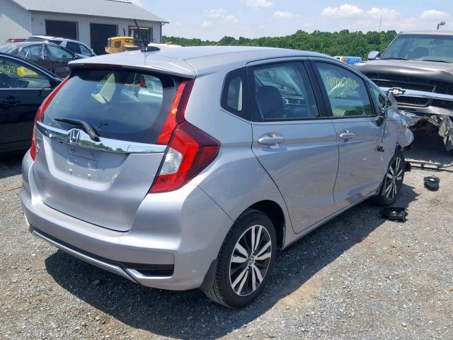 3HGGK5H86JM718538 - 2018 HONDA FIT EX SILVER photo 4