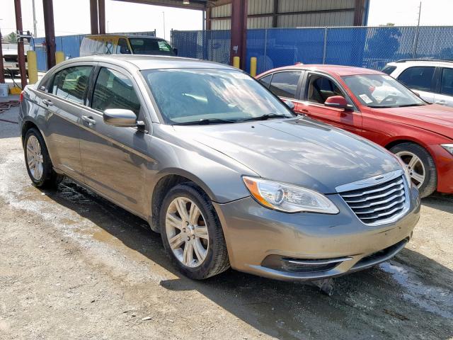 1C3CCBBB3CN135922 - 2012 CHRYSLER 200 TOURIN GRAY photo 1